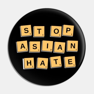 Stop Asians Hate AAPI Asian Lives Matter Pin