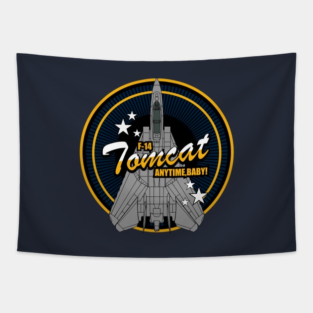 F-14 Tomcat Patch Tapestry by TCP