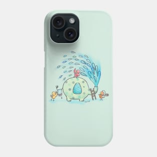 The Elephant Shower Phone Case