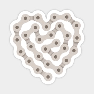 Love Biking Magnet