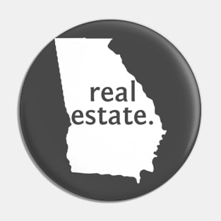 Georgia State Real Estate T-Shirt Pin
