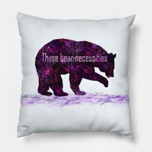 Bear Necessities Pillow