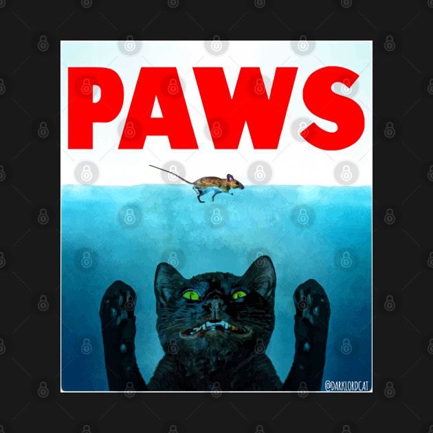 Paws (Cat Jaws) by darklordpug