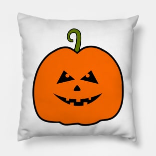 HAPPY Halloween  Pumpkin Evil Face Pillow