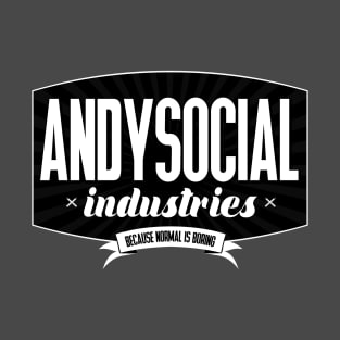 Andysocial Industries Logo A T-Shirt