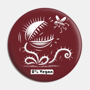 Anti-vegan, meat lover, not a vegetarian tshirt merch Pin