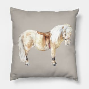 Shetland Pony: Ready to Ride Horse Pillow