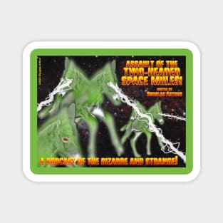 Assault of the 2-Headed Space Mules! 2020 Logo Magnet