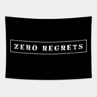 Zero Regrets Tapestry