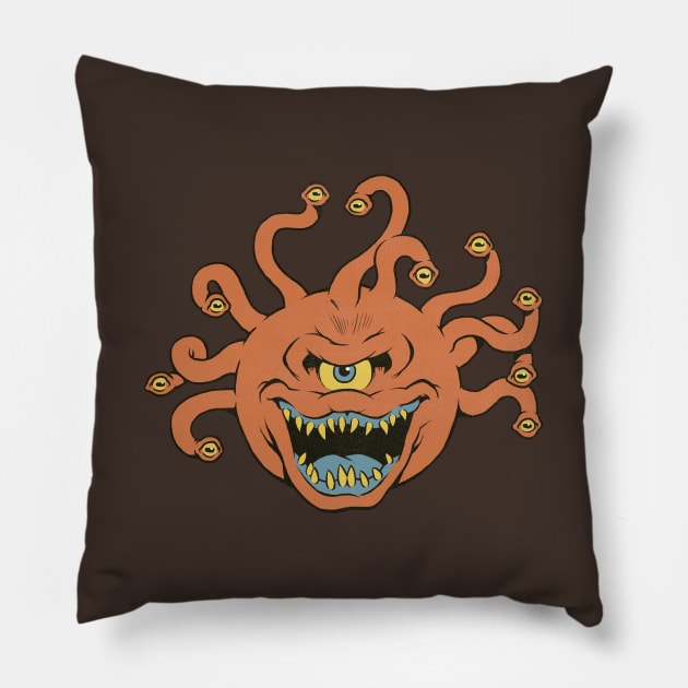 Beholder Pillow by deimos-remus