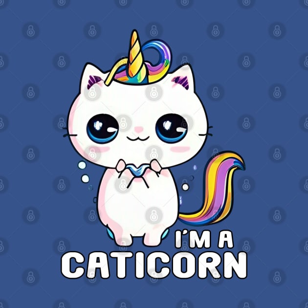 Kawaii I'm A Caticorn Unicorn Cat Kittycorn by Splash Graphics