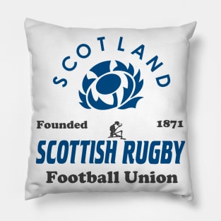 Skulls Rugby Scotland Rugby Pillow