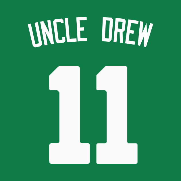 Kyrie Irving 'Uncle Drew' Nickname Jersey - Boston Celtics by xavierjfong