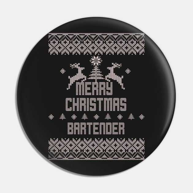 Merry Christmas BARTENDER Pin by ramiroxavier