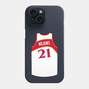 Dominique Wilkins Atlanta Jersey Qiangy Phone Case