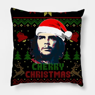 Che Guevara Cherry Christmas Pillow