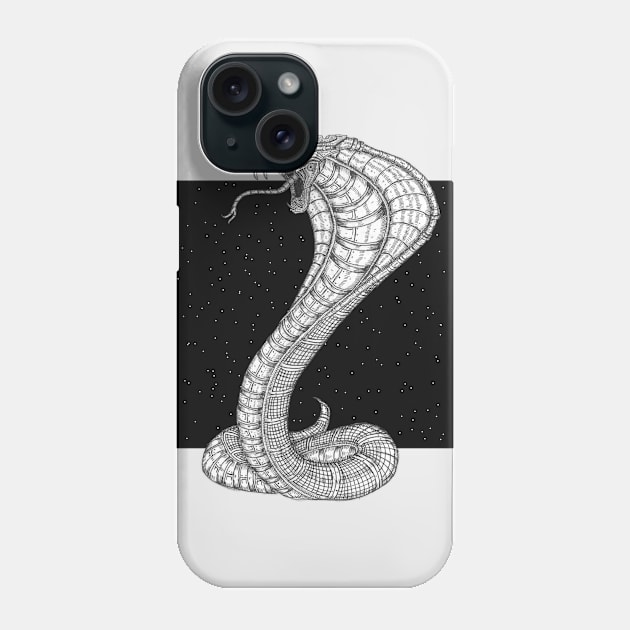 MechaSnake Phone Case by DanJacksonShop