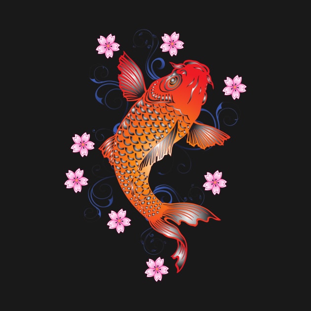 Asia Koi Fish by WonderfulDreamPicture