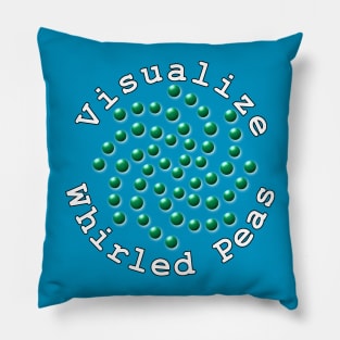 Visualize Whirled Peas Pillow