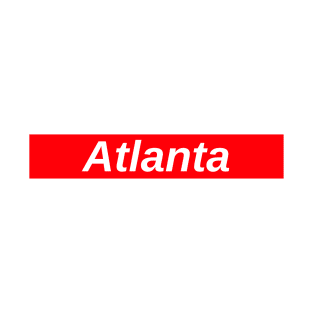 Atlanta // Red Box Logo T-Shirt