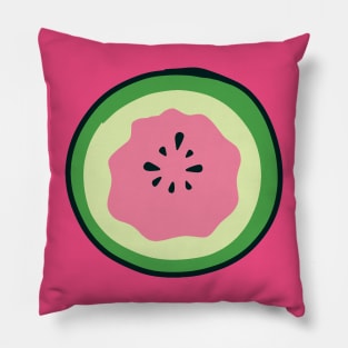 Watermelon Circle Pillow