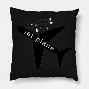 jet plane Pillow