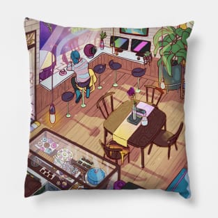 Space Cafe Pillow