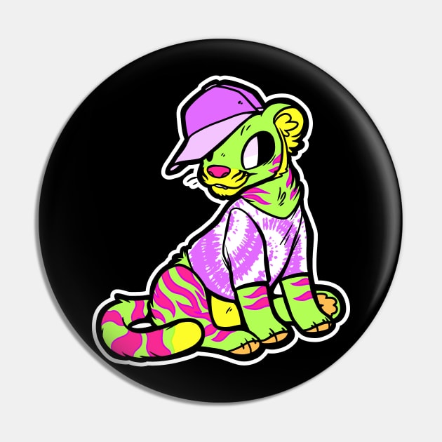 Rad Tiger Pin by arkay9