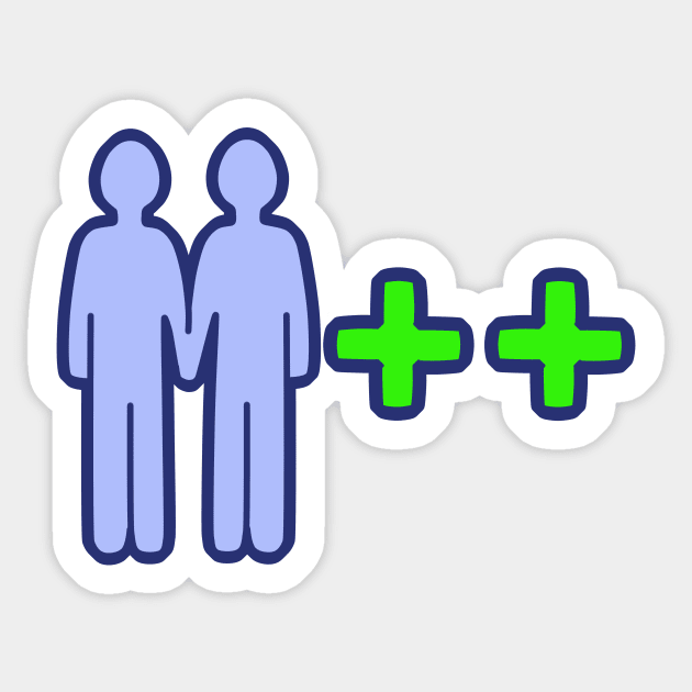 Positive interaction - The Sims - Sticker | TeePublic