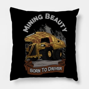 Born To Driver Pillow