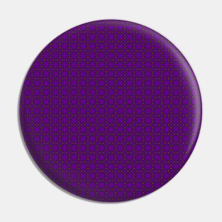 Purple motif Seamless Pattern Pin