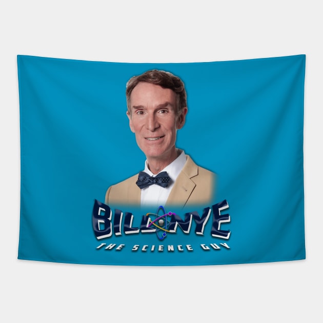 Bill Nye Tapestry by BigOrangeShirtShop