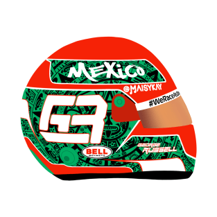 George Russell - Mexico GP Helmet T-Shirt