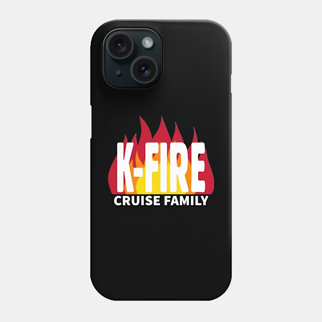 KFIRE CRUISE FAM LOGO Phone Case by Fire Family Fun