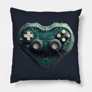 Gamer heart Pillow
