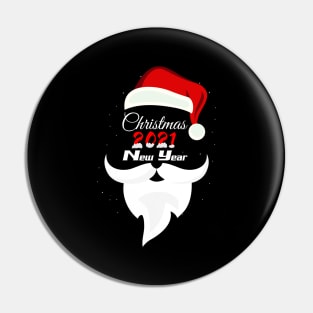 Christmas 2021 New Year Pin