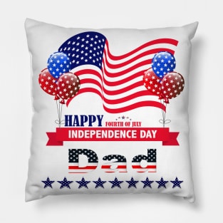 Independence Day Dad Pillow