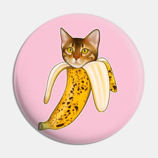 Bengal cat banana Pin