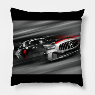 Mercedes AMG GT4 - Red Touch Pillow