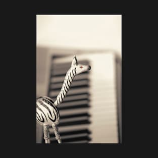 Piano Zebra T-Shirt