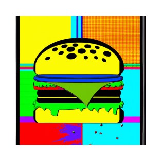 Popart burger 2 T-Shirt