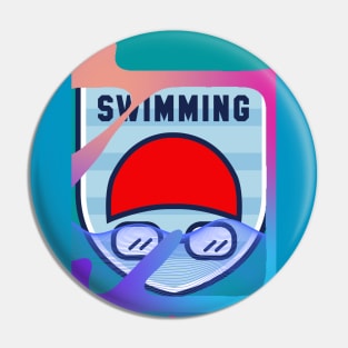 Swim team Pin