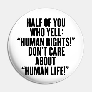 Human Rights Pin