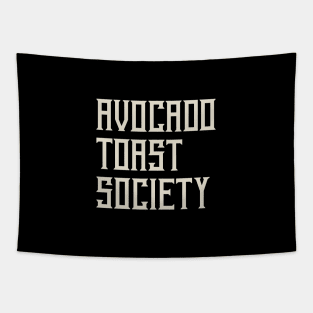 Avocado Toast Society v1 Tapestry