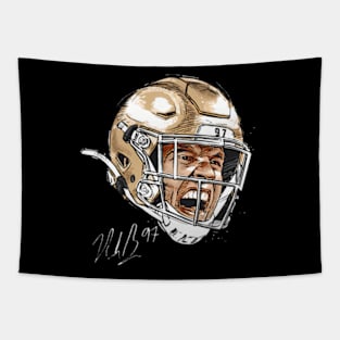 Nick Bosa San Francisco Scream Tapestry