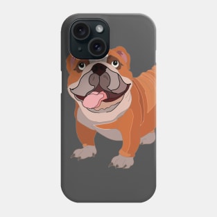 Life is better with a bulldog Phone Case