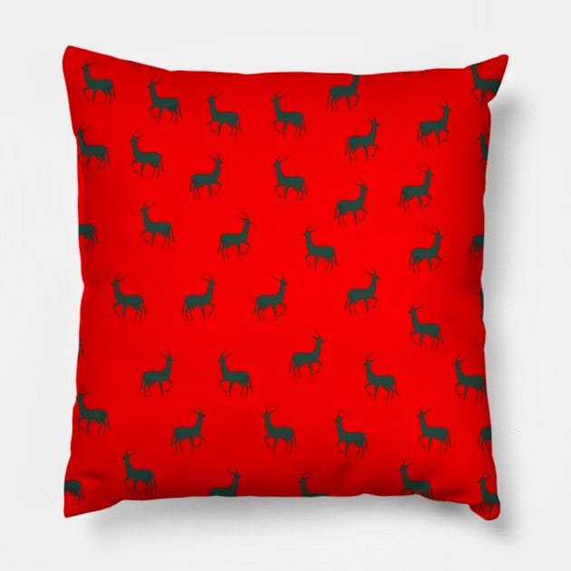 Merry Christmas Pillow by Artistic Design