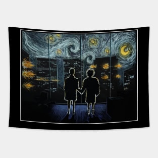 Starry Night Club Tapestry