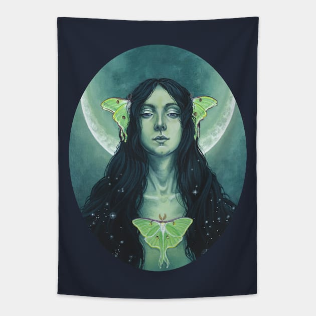 Luna Tapestry by ardenellennixon