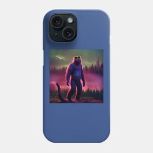 Dope Sasquatch in Nature Phone Case